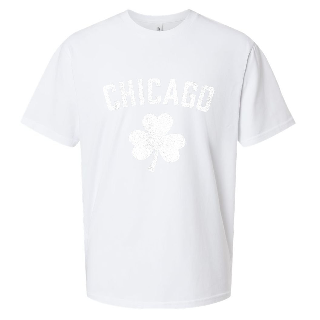 Chicago, St Patrick's day - Patty's day shamrock tee Sueded Cloud Jersey T-Shirt