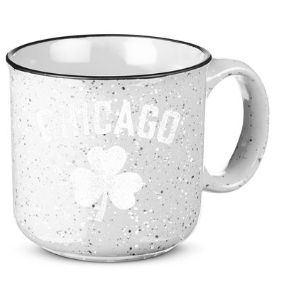 Chicago, St Patrick's day - Patty's day shamrock tee 15oz Campfire Ceramic Mug