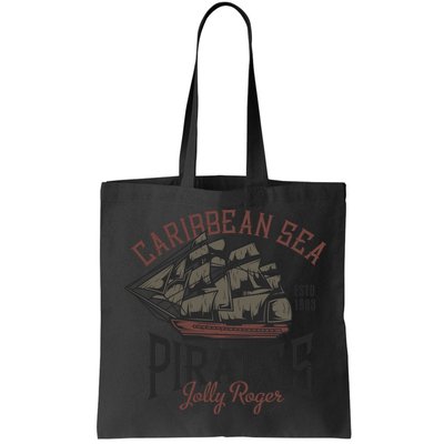 Carribbean Sea Pirates Jolly Roger Bag