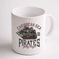 Carribbean Sea Pirates Jolly Roger Coffee Mug