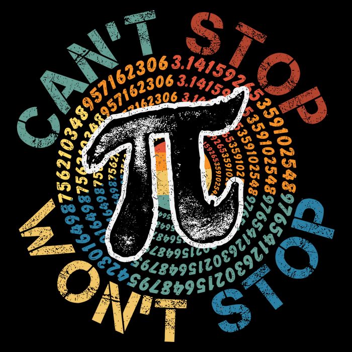 CanT Stop Pi WonT Stop Math Pi Day Funny Maths Club Baby Bodysuit