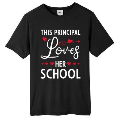 Cute School Principals Day This Principal Loves Her School Gift Tall Fusion ChromaSoft Performance T-Shirt