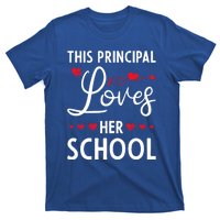 Cute School Principals Day This Principal Loves Her School Gift T-Shirt