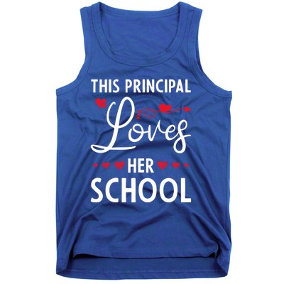 Cute School Principals Day This Principal Loves Her School Gift Tank Top