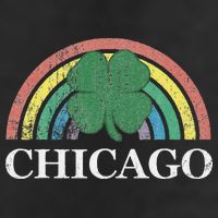 Chicago St. Patrick's Day Shamrock Rainbow Saint Paddy's Cool Comfort Performance Bucket Hat