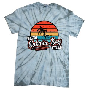 Colorful Sunset Palm Tree Best Cabana Tie-Dye T-Shirt