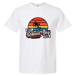 Colorful Sunset Palm Tree Best Cabana Garment-Dyed Heavyweight T-Shirt