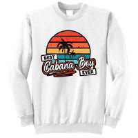 Colorful Sunset Palm Tree Best Cabana Sweatshirt