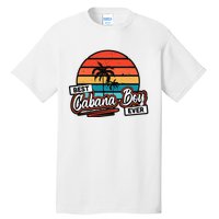 Colorful Sunset Palm Tree Best Cabana Tall T-Shirt