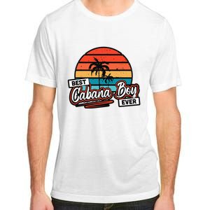 Colorful Sunset Palm Tree Best Cabana Adult ChromaSoft Performance T-Shirt