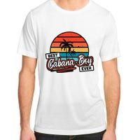 Colorful Sunset Palm Tree Best Cabana Adult ChromaSoft Performance T-Shirt