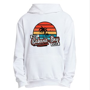 Colorful Sunset Palm Tree Best Cabana Urban Pullover Hoodie