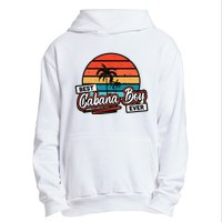 Colorful Sunset Palm Tree Best Cabana Urban Pullover Hoodie