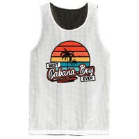 Colorful Sunset Palm Tree Best Cabana Mesh Reversible Basketball Jersey Tank