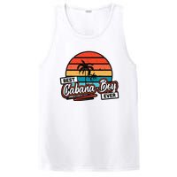 Colorful Sunset Palm Tree Best Cabana PosiCharge Competitor Tank