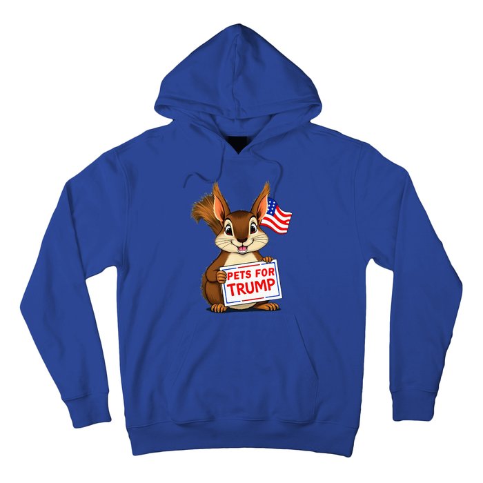 Cute Squirrel Pets For Trump Hoodie