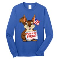 Cute Squirrel Pets For Trump Long Sleeve Shirt