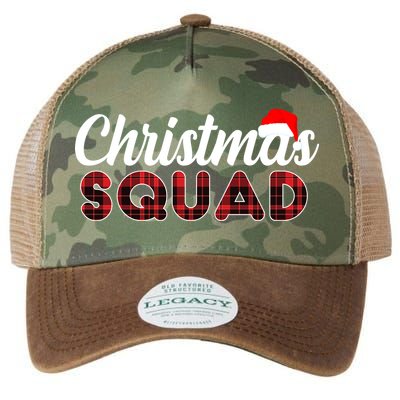 Christmas Squad Plaid Santa Legacy Tie Dye Trucker Hat