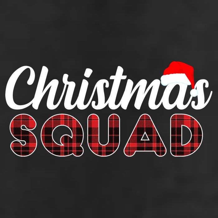 Christmas Squad Plaid Santa Adult Drive Performance Visor