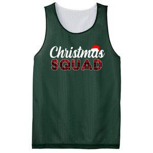 Christmas Squad Plaid Santa Mesh Reversible Basketball Jersey Tank