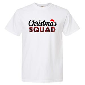 Christmas Squad Plaid Santa Garment-Dyed Heavyweight T-Shirt