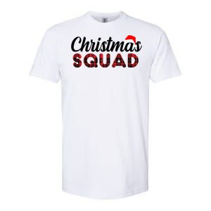 Christmas Squad Plaid Santa Softstyle CVC T-Shirt