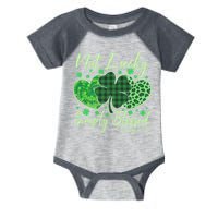 Cute St. Patrick's Day Not Lucky Simply Blessed Romans 4: 78 Infant Baby Jersey Bodysuit