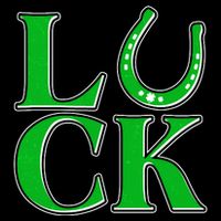 Cool St Patrick's Day Luck Lucky Horseshoe Cooling Performance Crew T-Shirt