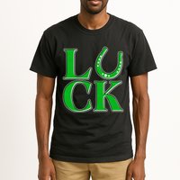 Cool St Patrick's Day Luck Lucky Horseshoe Tall T-Shirt