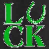 Cool St Patrick's Day Luck Lucky Horseshoe Golf Towel
