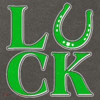 Cool St Patrick's Day Luck Lucky Horseshoe Cotton Canvas Backpack