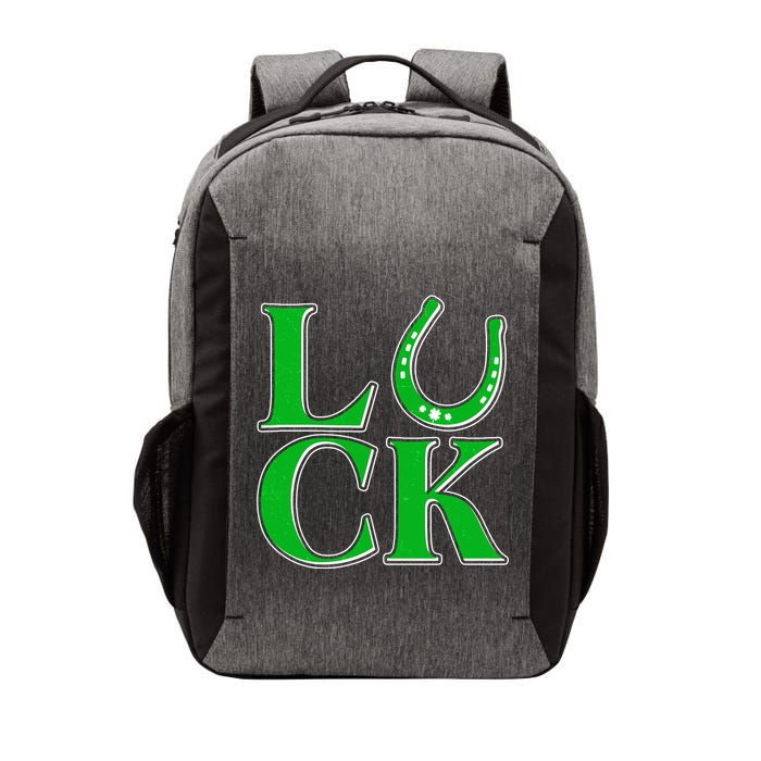 Cool St Patrick's Day Luck Lucky Horseshoe Vector Backpack