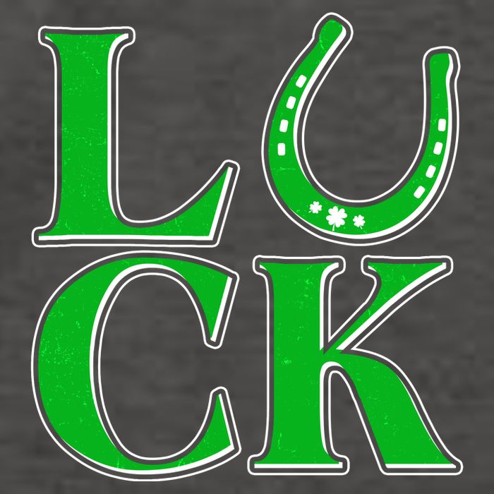 Cool St Patrick's Day Luck Lucky Horseshoe Vector Backpack