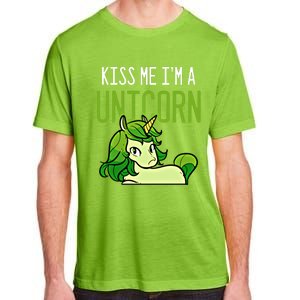 Cute St PatrickS Day Irish American Me I Am A Unicorn Gift Adult ChromaSoft Performance T-Shirt