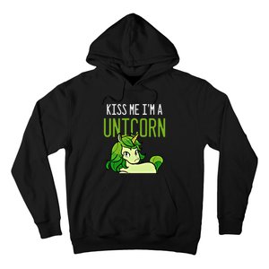 Cute St PatrickS Day Irish American Me I Am A Unicorn Gift Hoodie