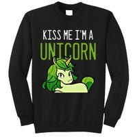 Cute St PatrickS Day Irish American Me I Am A Unicorn Gift Sweatshirt