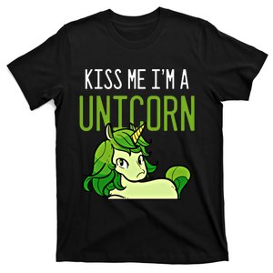 Cute St PatrickS Day Irish American Me I Am A Unicorn Gift T-Shirt