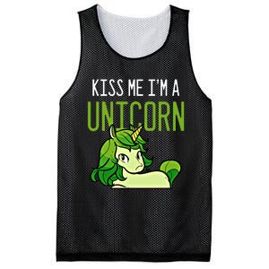 Cute St PatrickS Day Irish American Me I Am A Unicorn Gift Mesh Reversible Basketball Jersey Tank