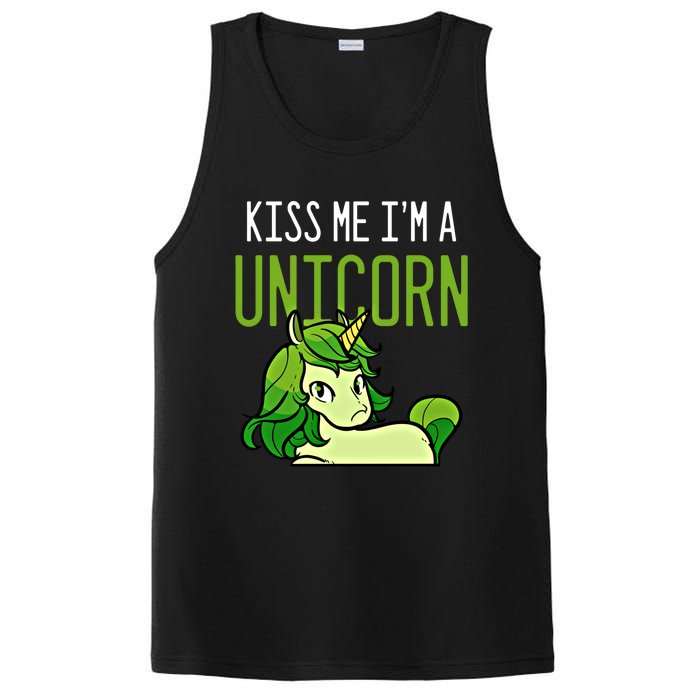 Cute St PatrickS Day Irish American Me I Am A Unicorn Gift PosiCharge Competitor Tank