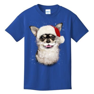 Chihuahua Santa Paws Gift Kids T-Shirt