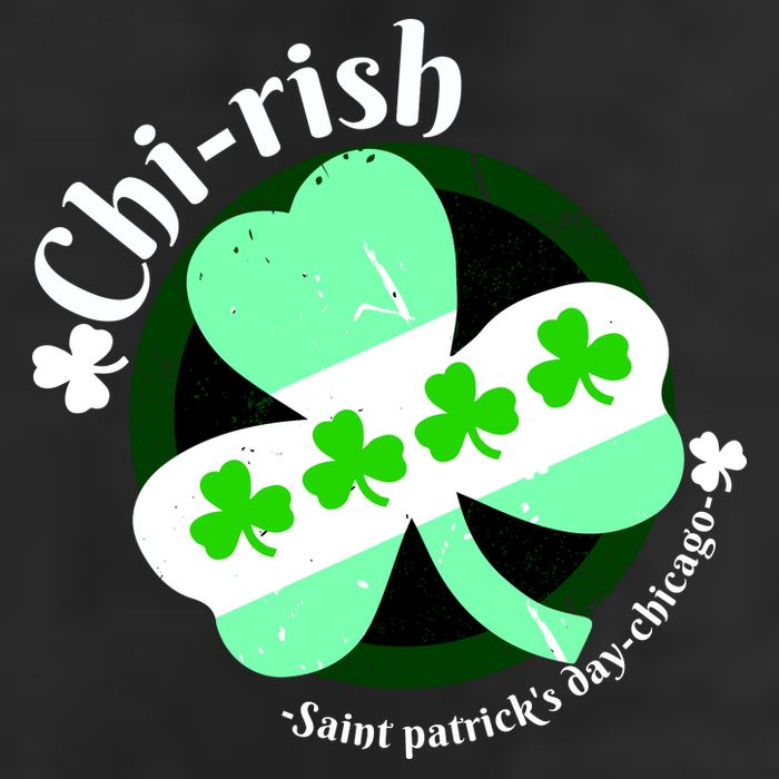 ChiRish St. Patrick's Day Chicago Irish Clover Cool Comfort Performance Bucket Hat