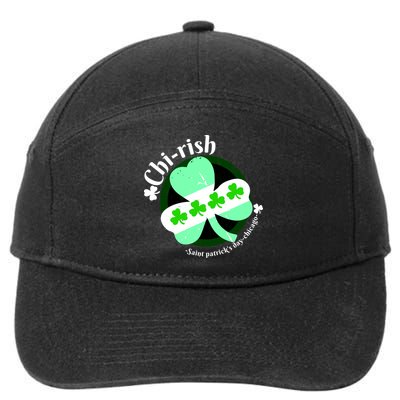 ChiRish St. Patrick's Day Chicago Irish Clover 7-Panel Snapback Hat