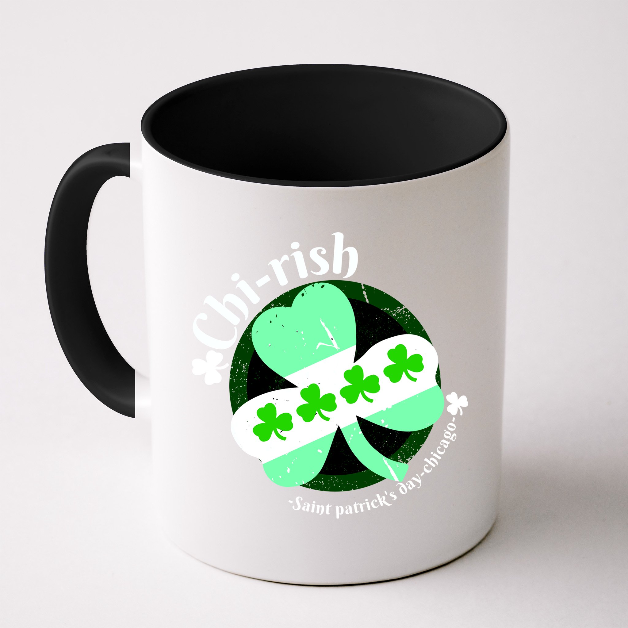 ChiRish St. Patrick's Day Chicago Irish Clover Mug