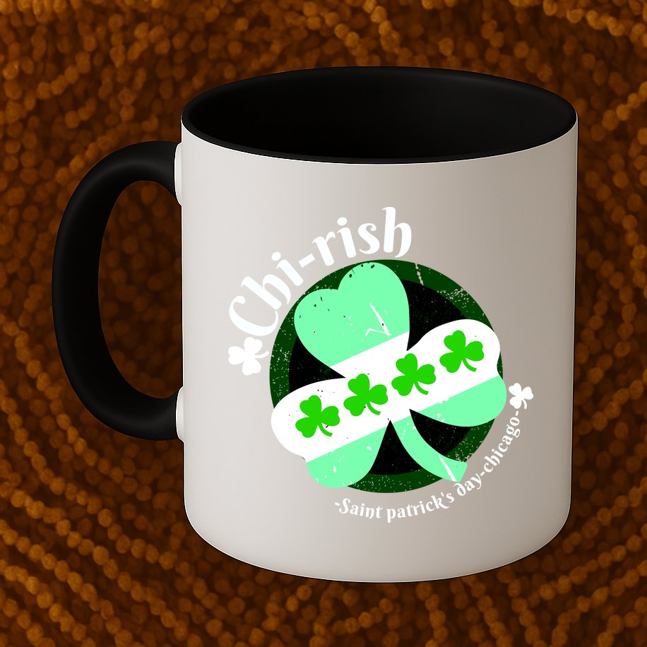 ChiRish St. Patrick's Day Chicago Irish Clover Mug