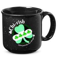 ChiRish St. Patrick's Day Chicago Irish Clover 15oz Campfire Ceramic Mug