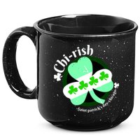 ChiRish St. Patrick's Day Chicago Irish Clover 15oz Campfire Ceramic Mug
