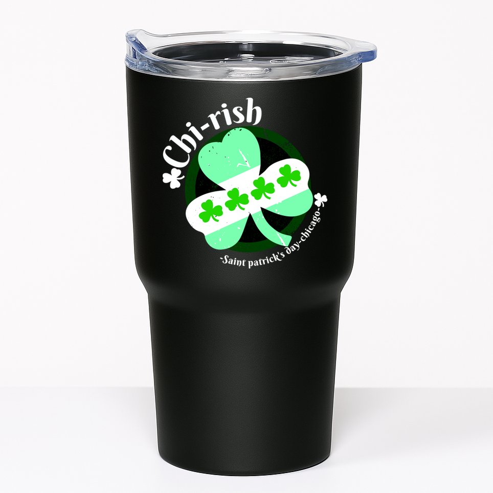 ChiRish St. Patrick's Day Chicago Irish Clover Tumbler