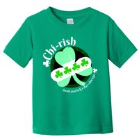 ChiRish St. Patrick's Day Chicago Irish Clover Toddler T-Shirt