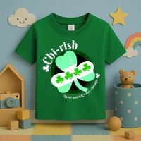ChiRish St. Patrick's Day Chicago Irish Clover Toddler T-Shirt