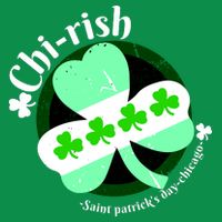 ChiRish St. Patrick's Day Chicago Irish Clover Toddler T-Shirt